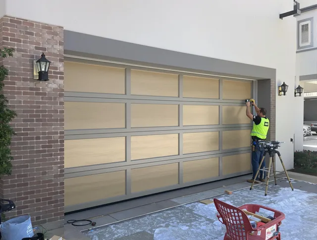 Garage door replacement service by Montville Garage Door Repair in Montville