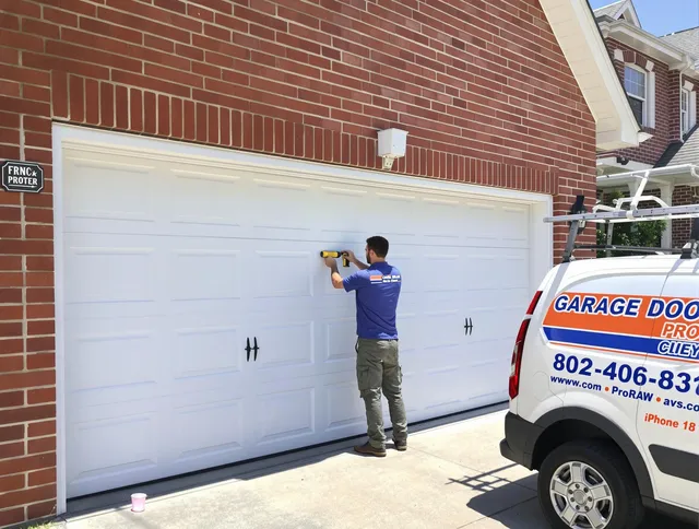 Local garage door repair service by Montville Garage Door Repair in Montville